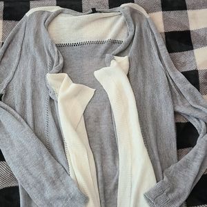 Open cardigan